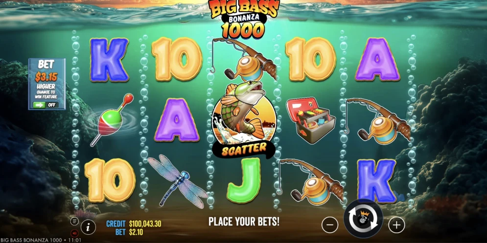 Big Bass Bonanza 1000 Slot