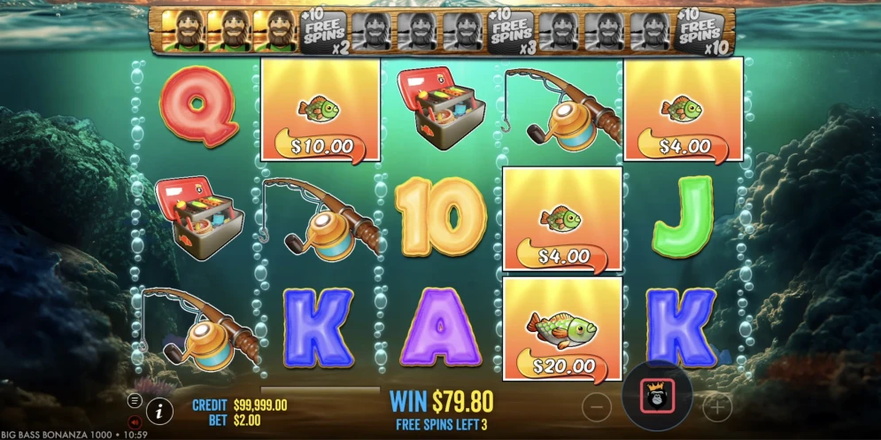 Big Bass Bonanza 1000 demo