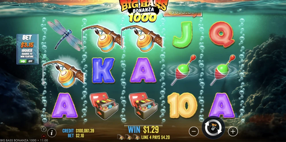 Big Bass Bonanza 1000 Slot