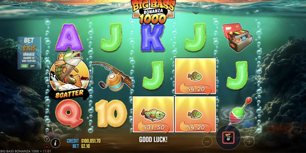 Big Bass Bonanza 1000 Slot
